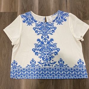 Greek Vibes Printed Shirt
